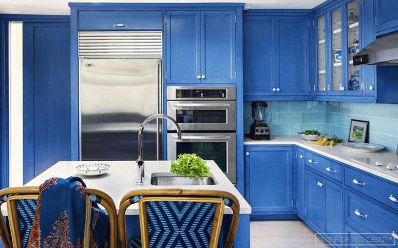 Küchen blau 4