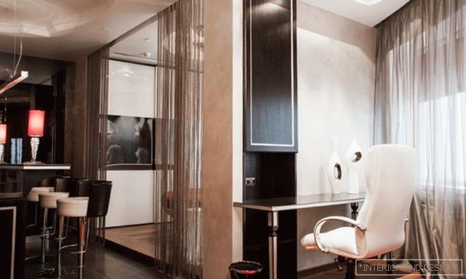 Design einer Einzimmerwohnung in Chruschtschow 3
