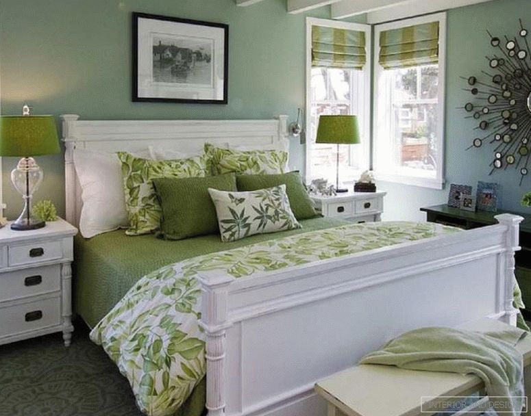 Grüne Vorhänge für Schlafzimmer 5